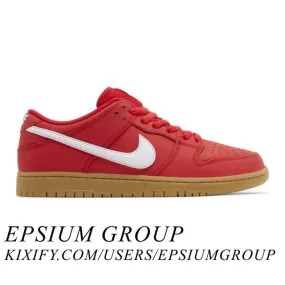 Nike Dunk Low SB (University Red Gum/ University Red/ Wh...