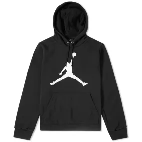 Nike Jordan Flight Fleece Jumpman Air Pullover HoodyBlack & White