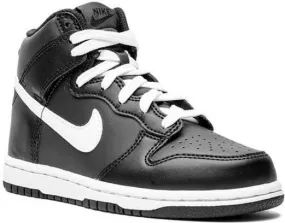 Nike Kids Dunk High Anthracite Black White sneakers