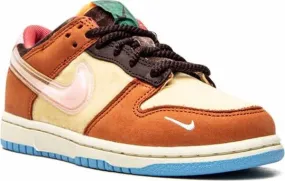 Nike Kids x Social Status Dunk Mid Milk Chocolate sneakers Neutrals