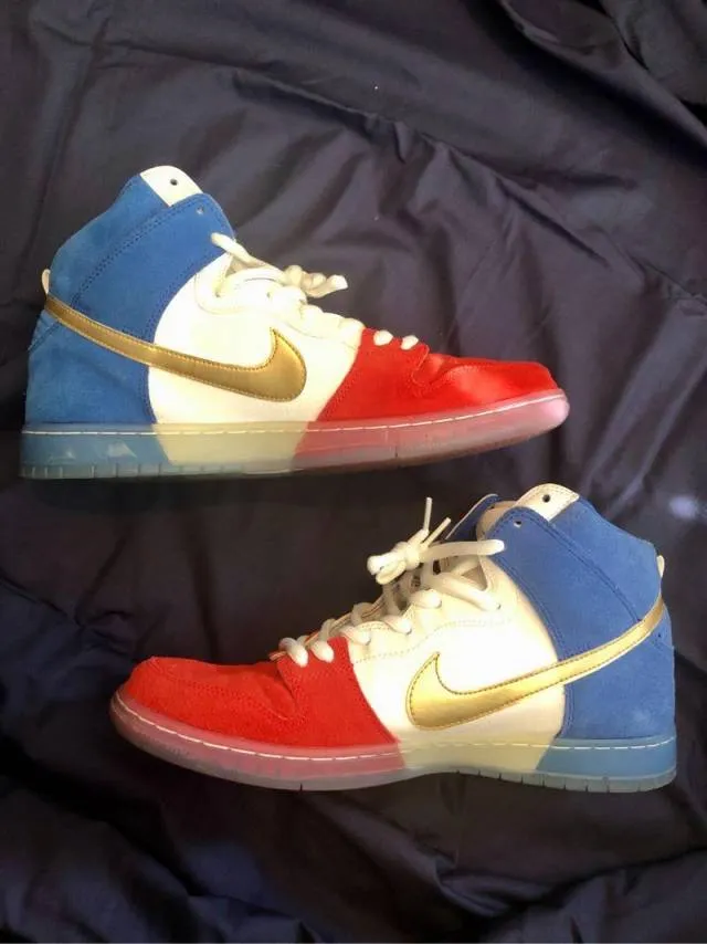 NIKE SB DUNK HIGH PREMIUM SB "TRICOLOR USA"  SZ 13