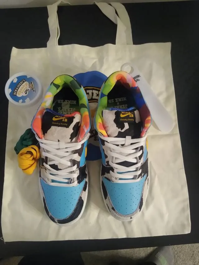 Nike SB Dunk Low Ben & Jerry's Chunky Dunky F&F Packaging