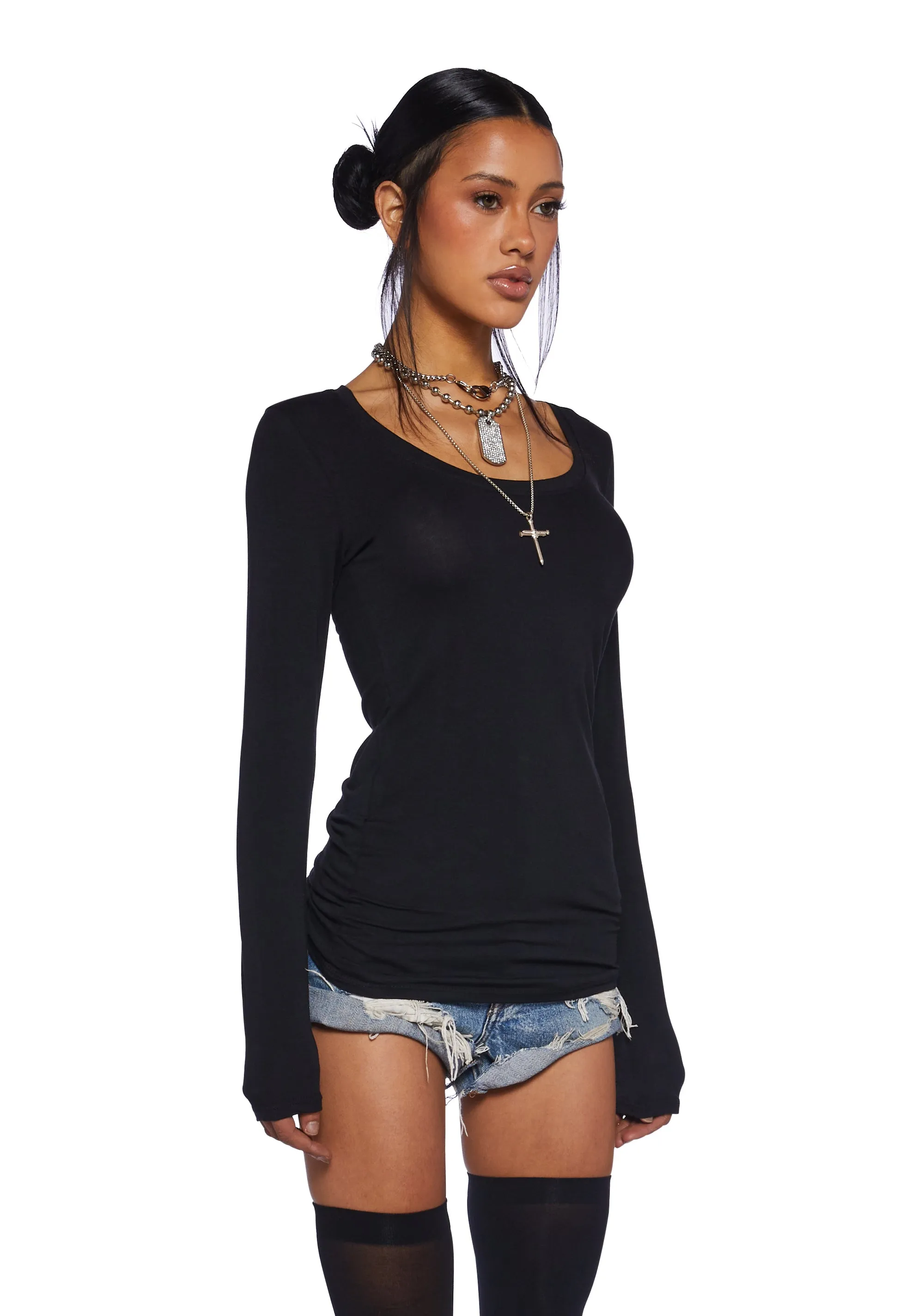 Open Front Tank Top-