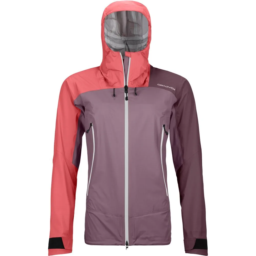 ORTOVOX - Westalpen 3L Light Hardshell Jacket Women wild berry