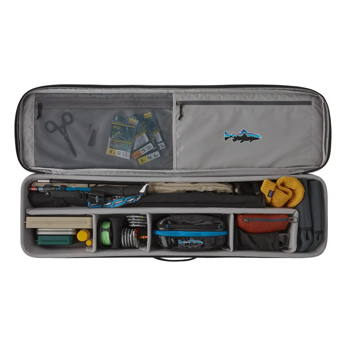 Patagonia Black Hole Rod Case Wyoming Green