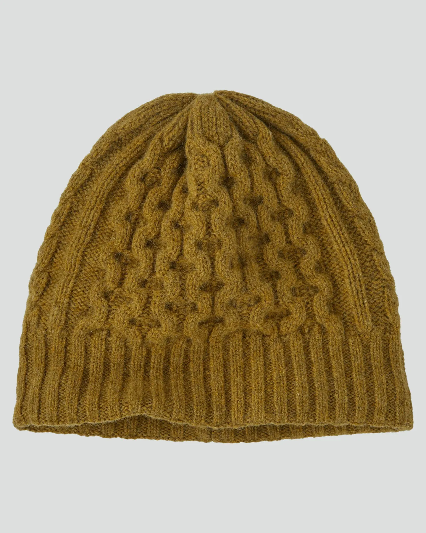 Patagonia Coastal Cable Beanie - Gold | SurfStitch