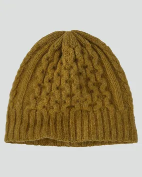 Patagonia Coastal Cable Beanie - Gold | SurfStitch