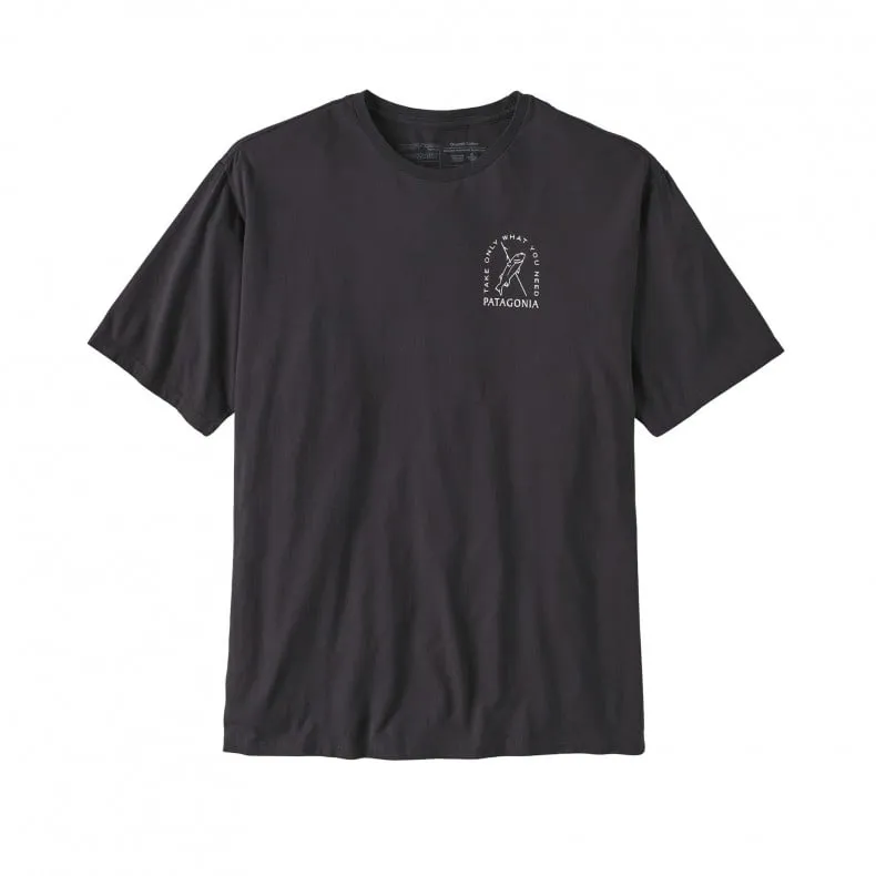 Patagonia CTA Organic T-Shirt (Humble Harvest: Ink Black)