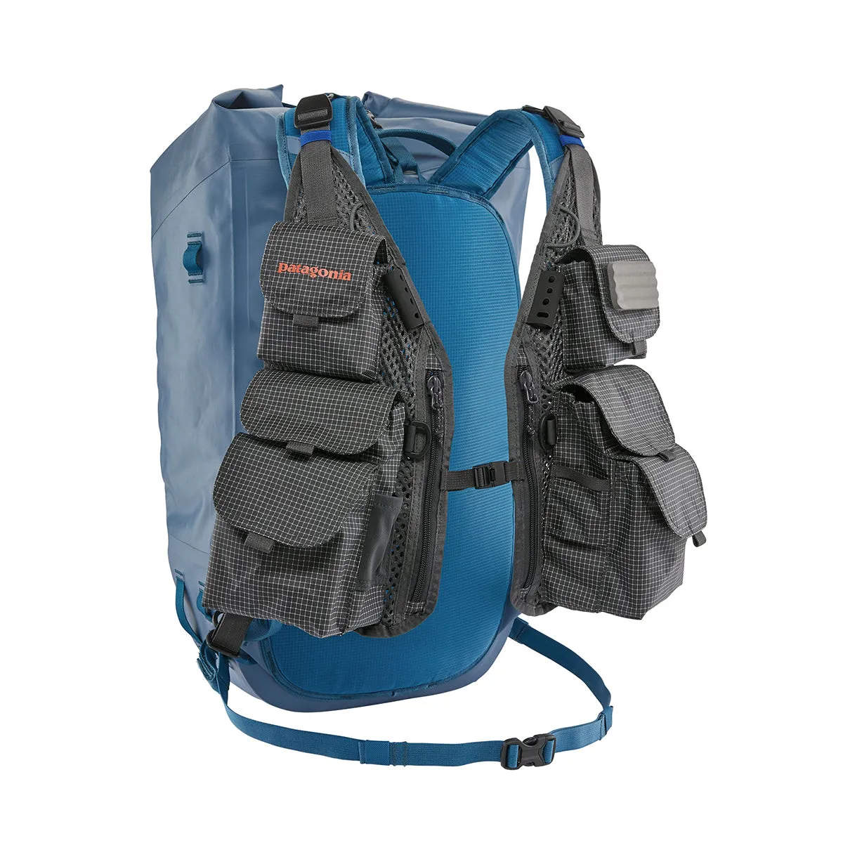 Patagonia Disperser Roll Top Pack 40L Pigeon Blue