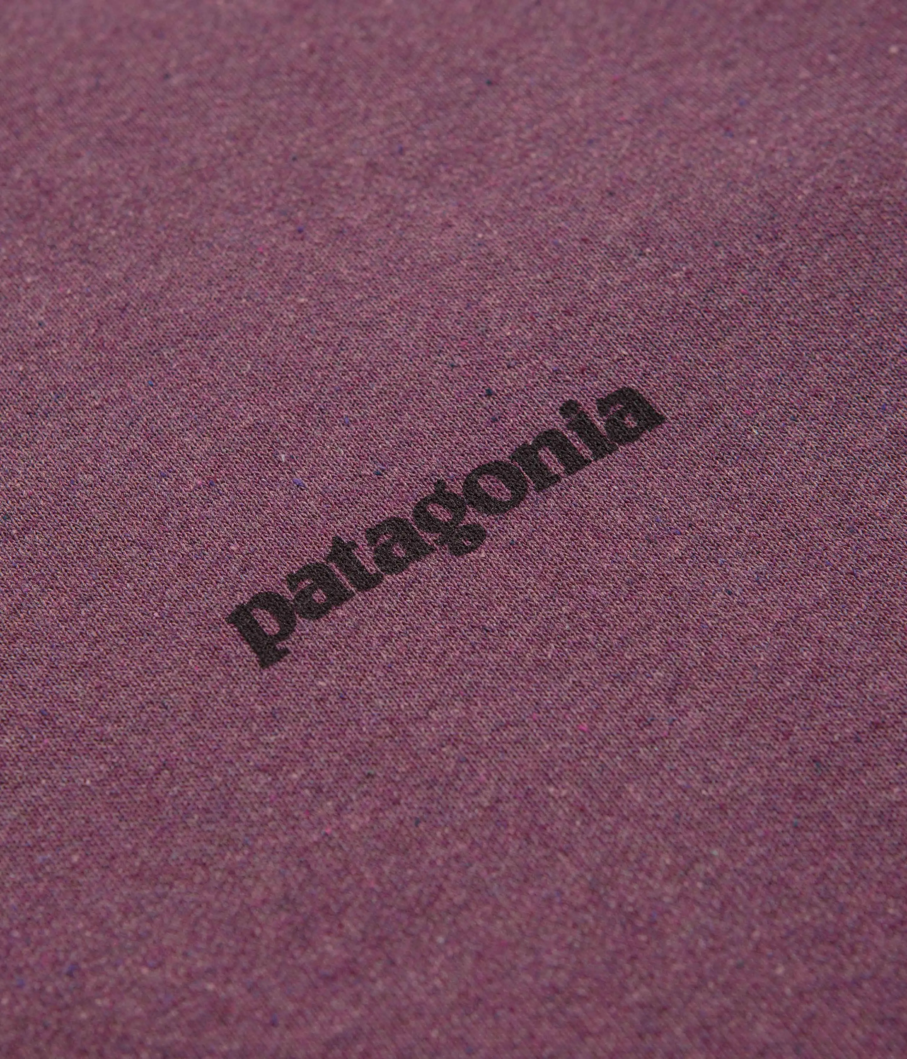 Patagonia Fitz Roy Icon Uprisal Crewneck Sweatshirt - Mystery Mauve