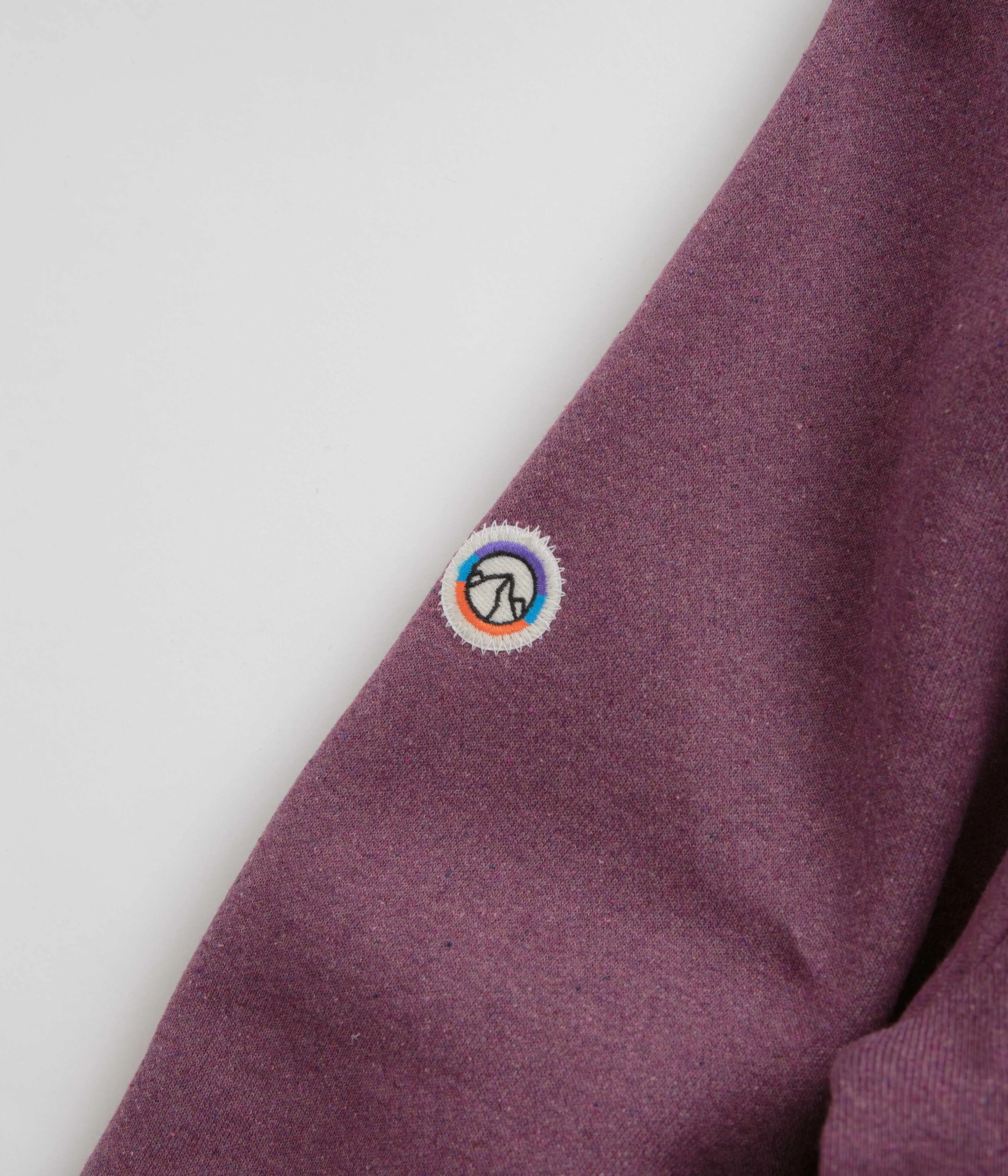 Patagonia Fitz Roy Icon Uprisal Crewneck Sweatshirt - Mystery Mauve