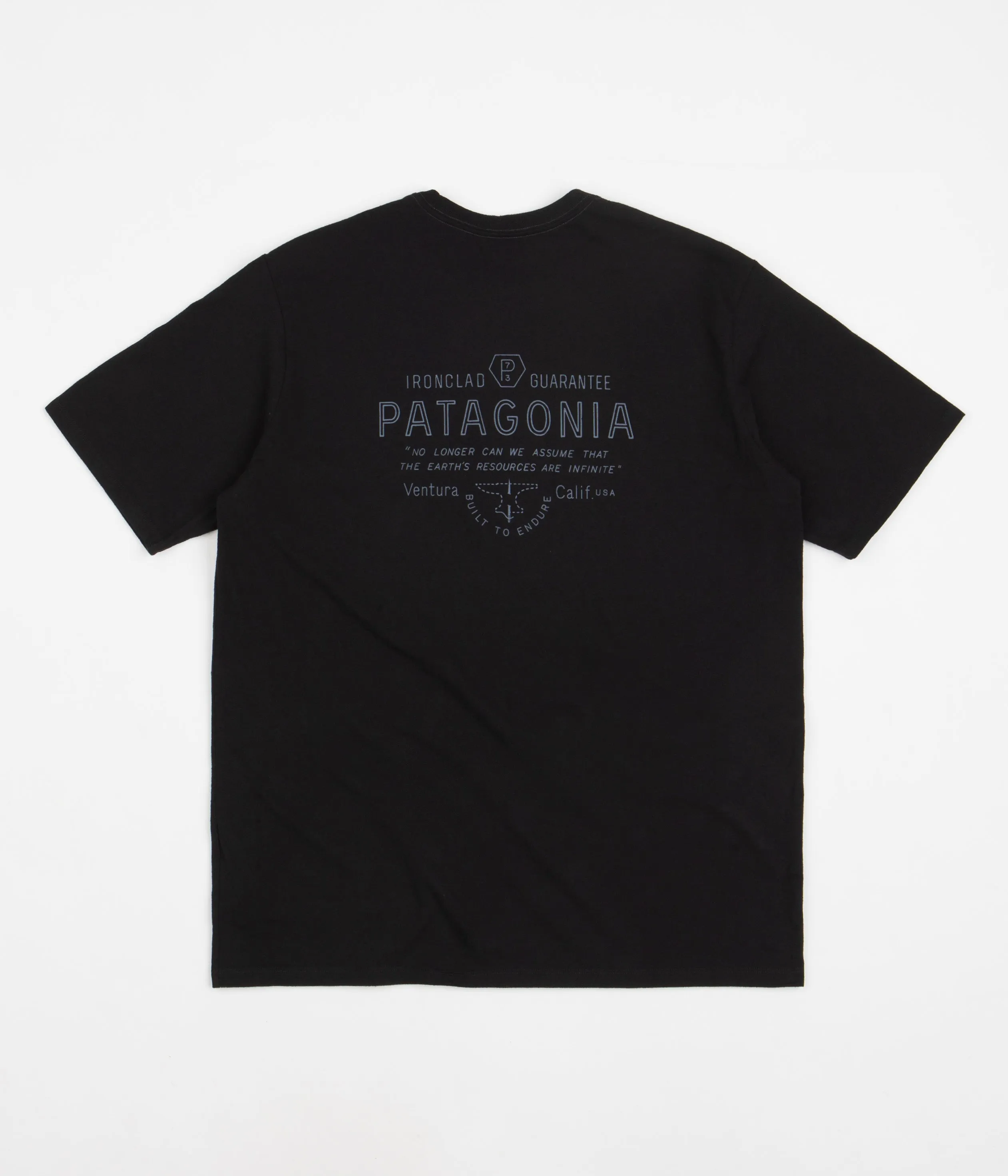 Patagonia Forge Mark Responsibili-Tee T-Shirt - Black