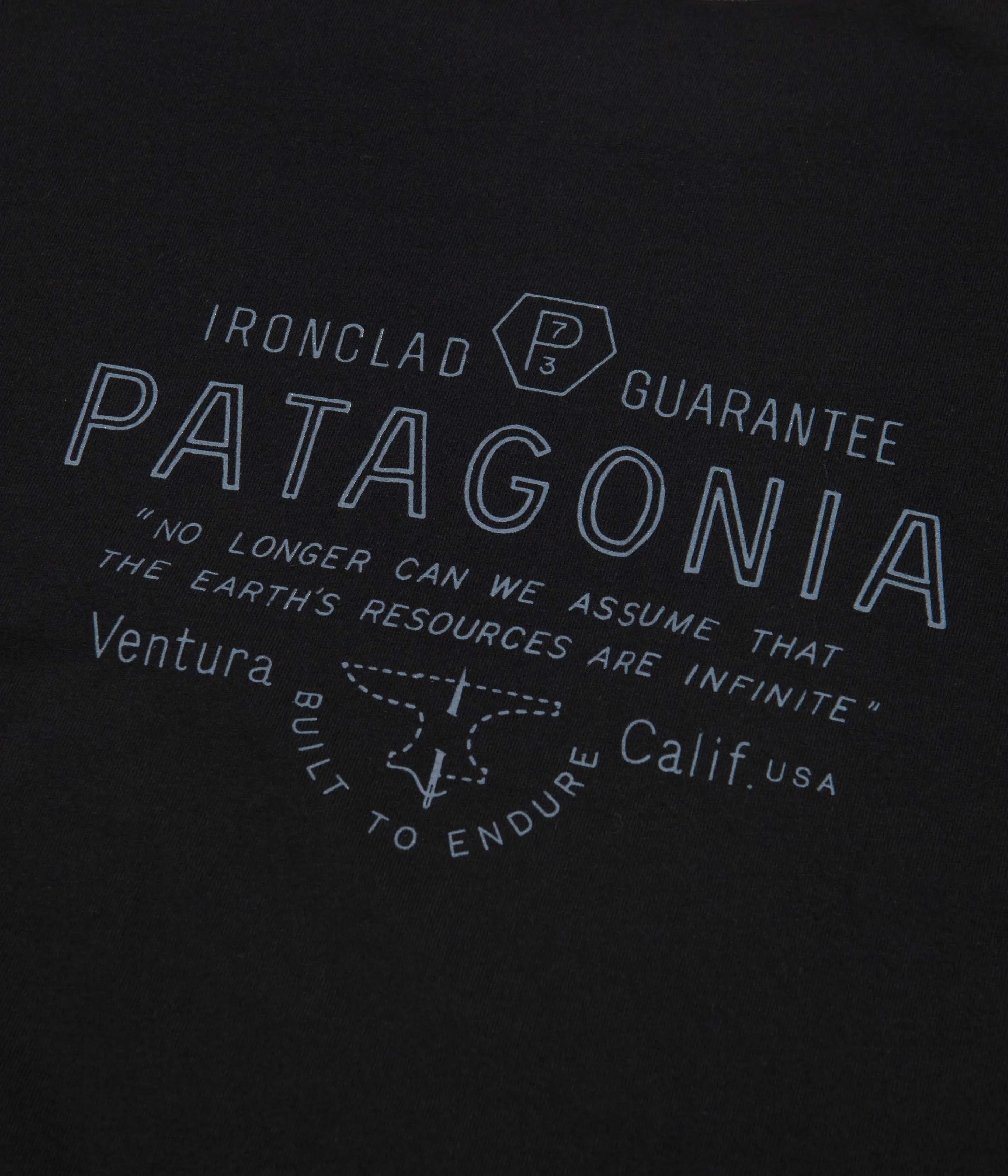 Patagonia Forge Mark Responsibili-Tee T-Shirt - Black