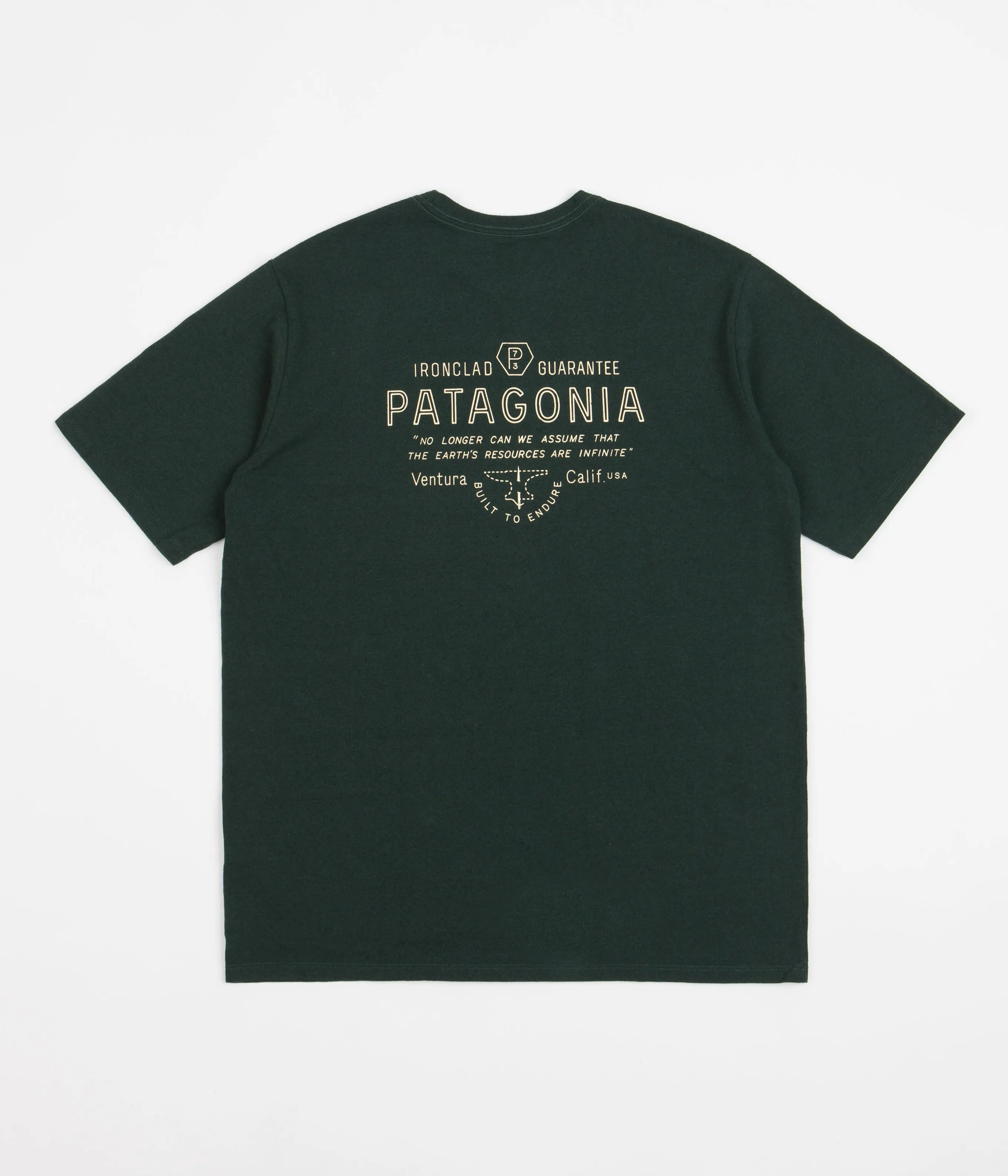 Patagonia Forge Mark Responsibili-Tee T-Shirt - Pinyon Green