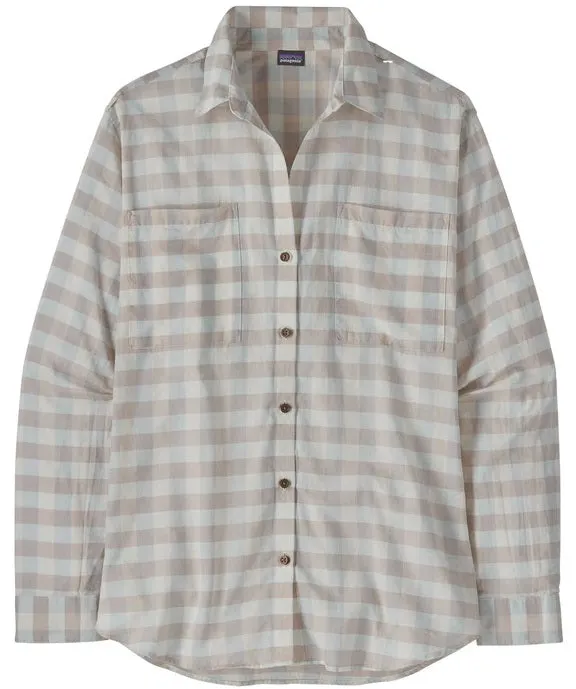 PATAGONIA LIGHTWEIGHT A/C WOMENS LONG SLEEVE BUTTON DOWN