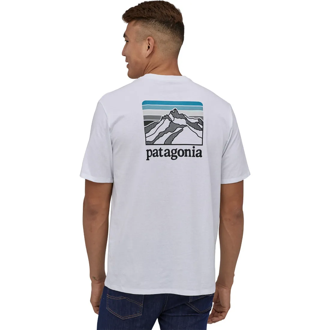 Patagonia Line Logo Ridge Pocket Responsibili-Tee - Men's