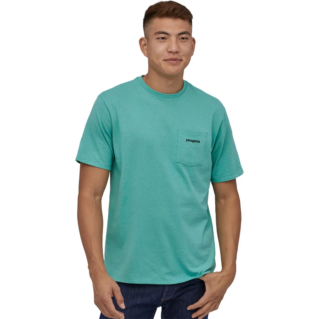 Patagonia Line Logo Ridge Pocket Responsibili-Tee - Men's