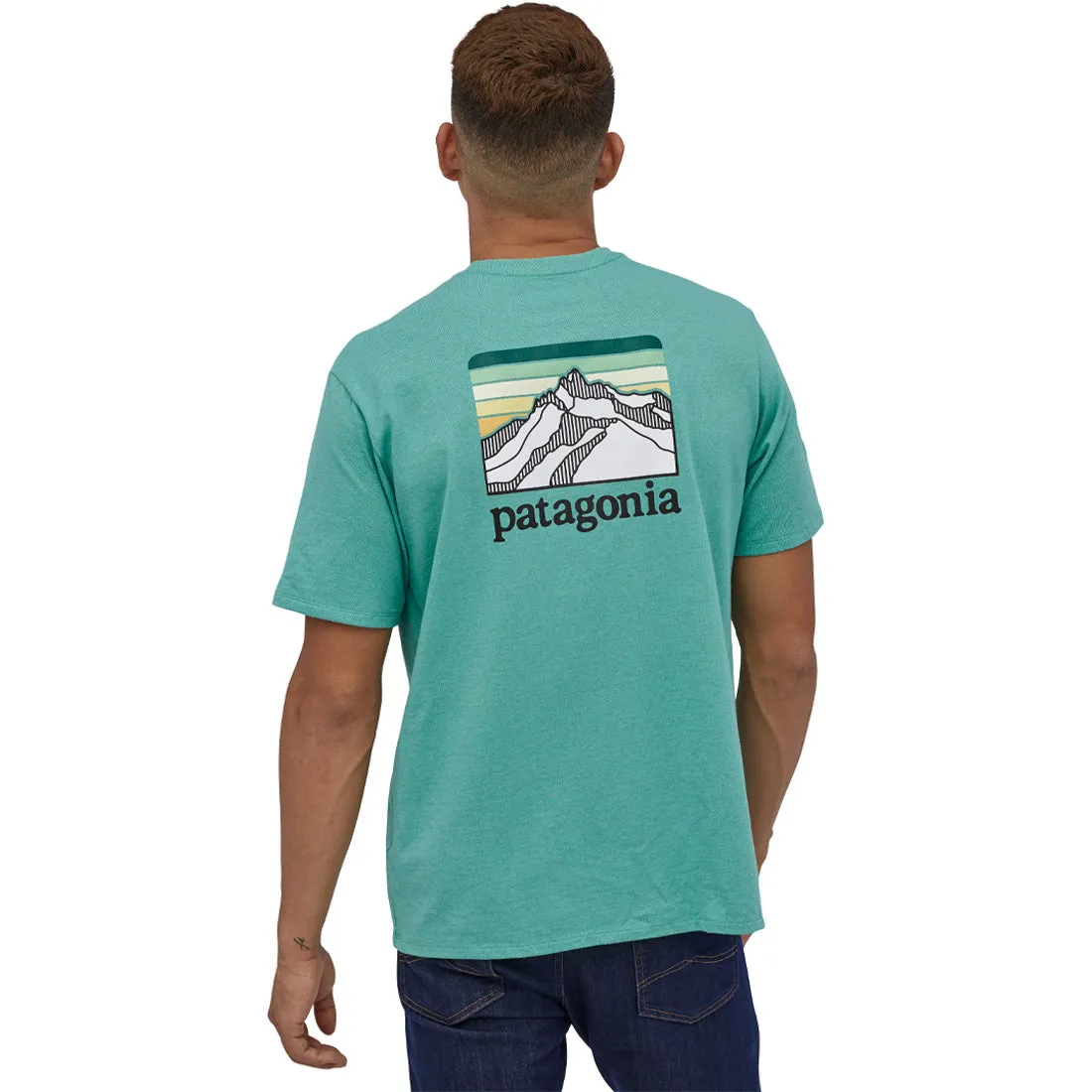 Patagonia Line Logo Ridge Pocket Responsibili-Tee - Men's