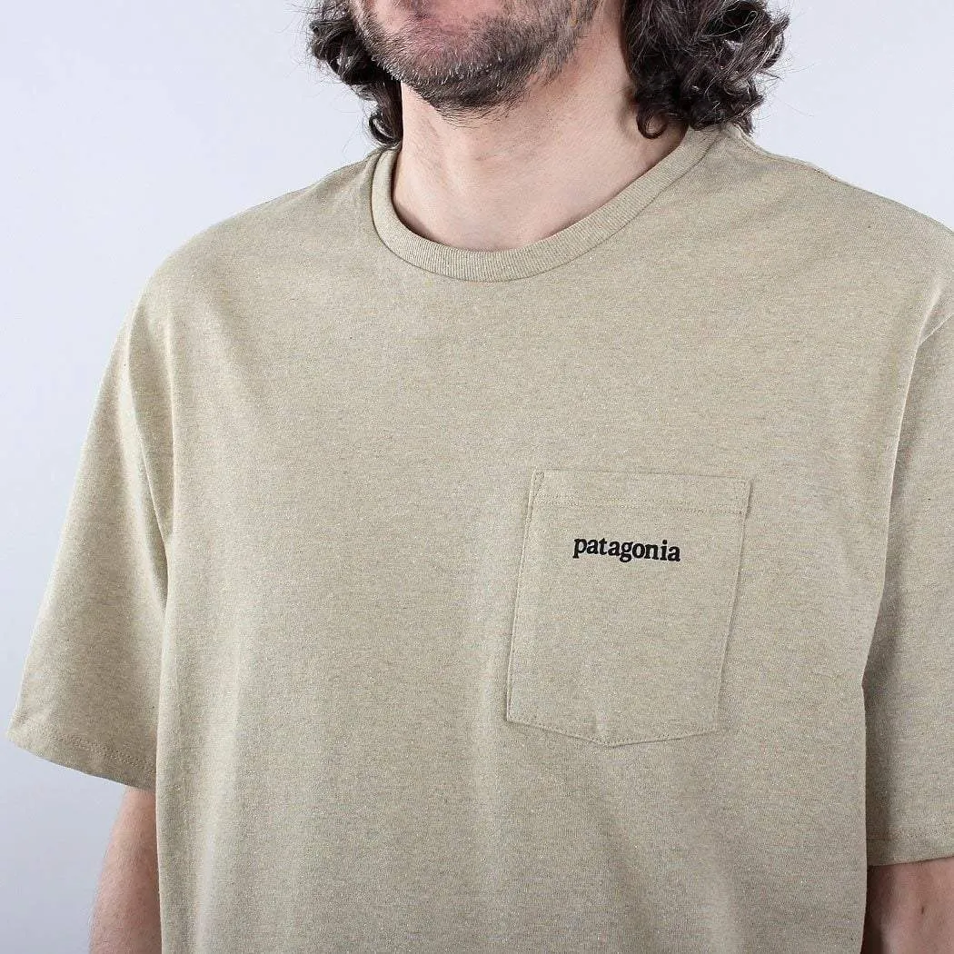 Patagonia Line Logo Ridge Pocket Responsibili-tee T-shirt