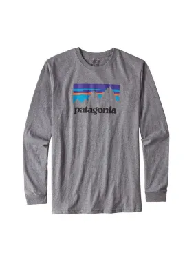     PATAGONIA  Men's Shop Sticker Long-Sleeve Tee    