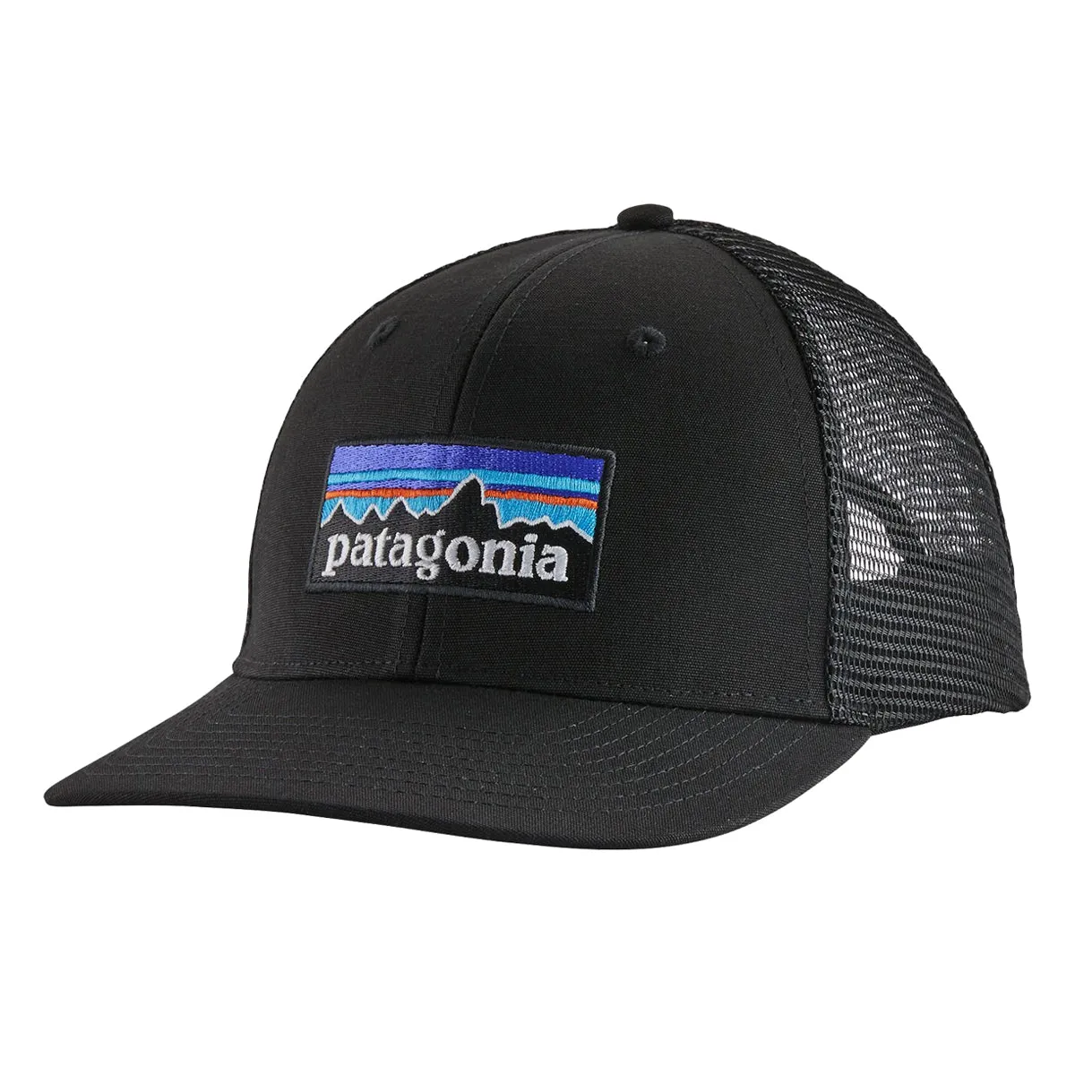 Patagonia P-6 Logo Trucker Hat Black