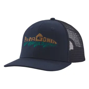 Patagonia Take a Stand Trucker Hat New Navy w/Wild Waterline