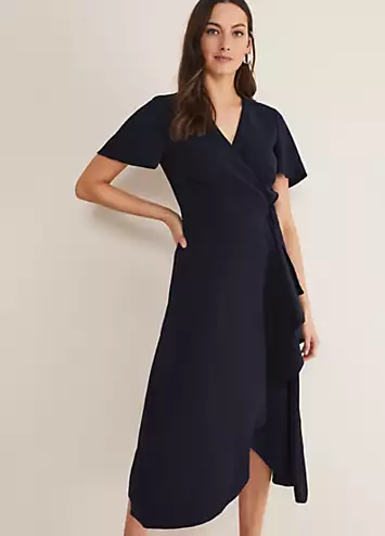 Phase Eight Julissa Frill Wrap Dress | Grattan