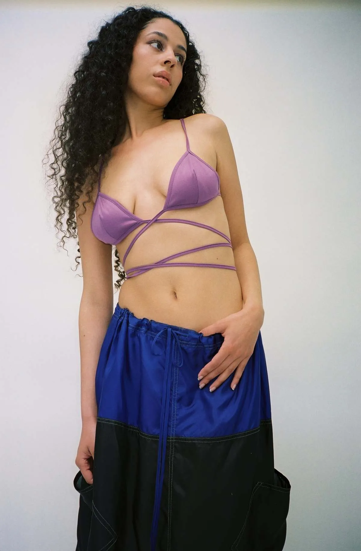 Plum Mara Bikini Top - Purple