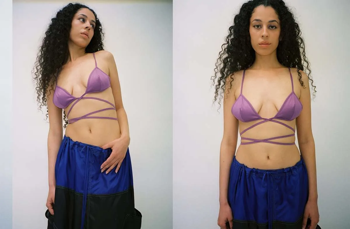 Plum Mara Bikini Top - Purple