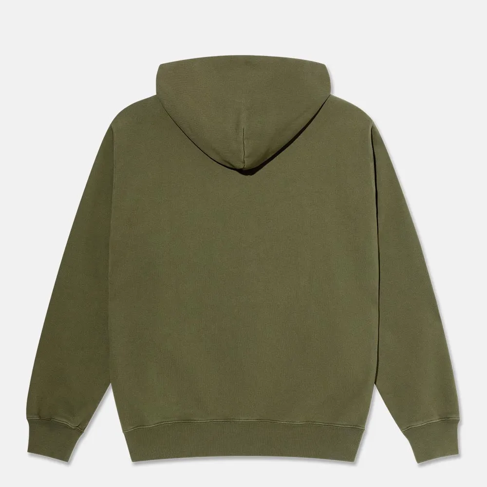 Polar Skate Co. - Patch Pullover Hooded Sweatshirt - Uniform Green