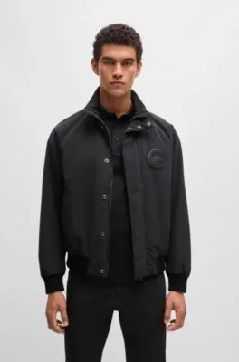 Porsche x BOSS water-repellent jacket with special branding