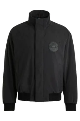 Porsche x BOSS water-repellent jacket with special branding