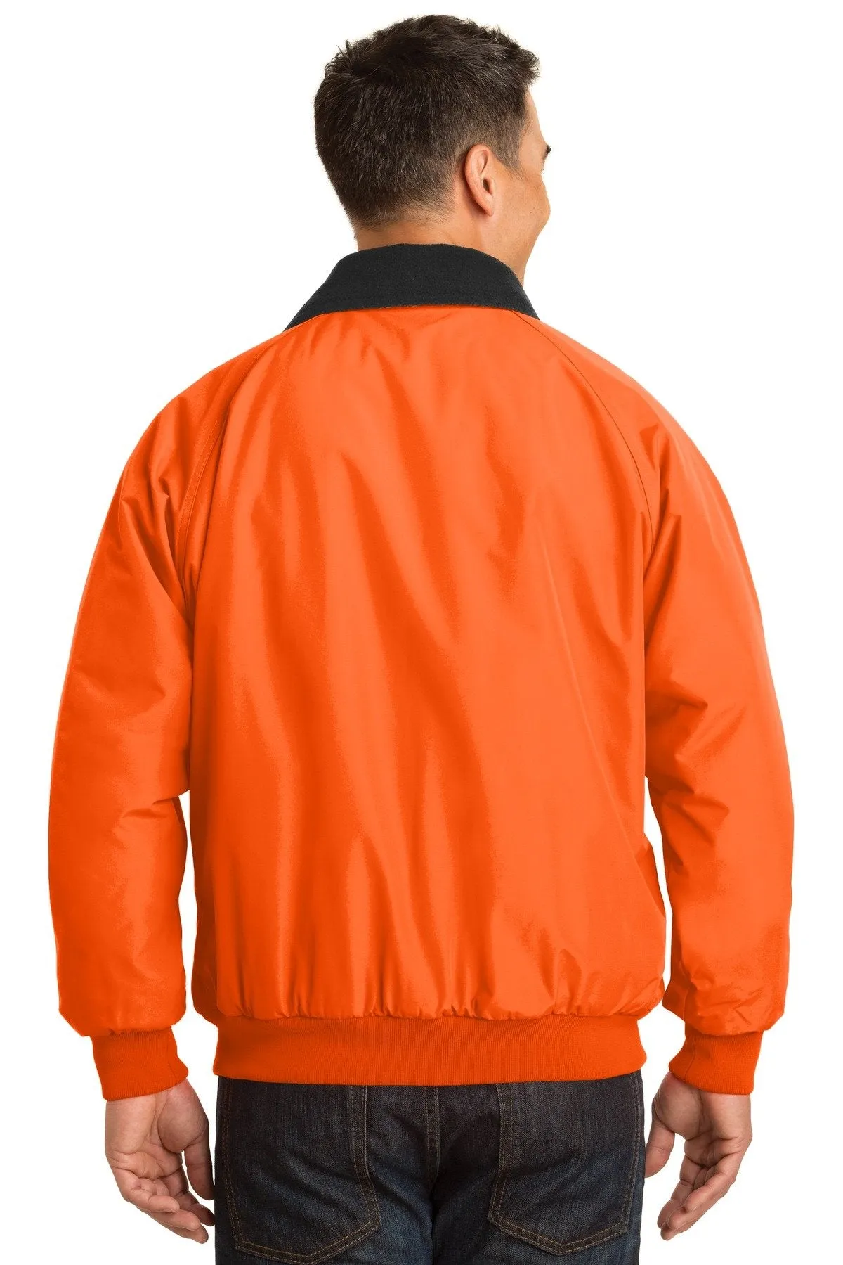 Port Authority Enhanced Visibility Challenger Jacket J754S Safety Orange/ Black