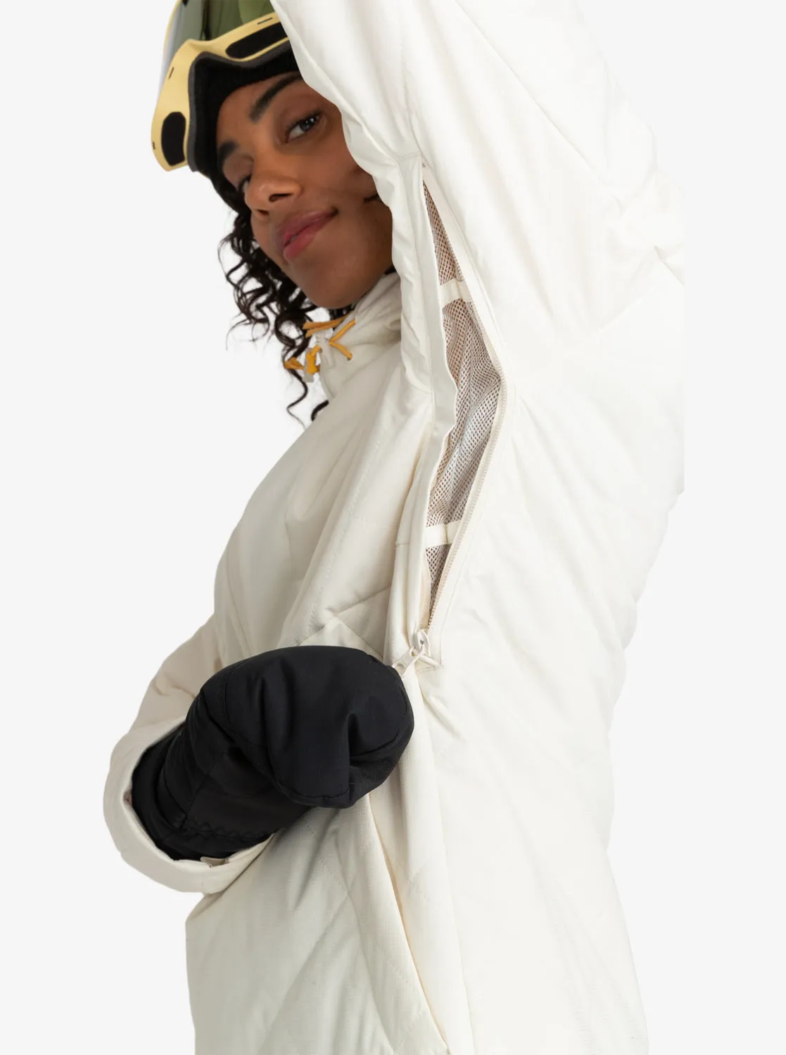 Radiant Lines Overhead Technical Snow Jacket - Egret