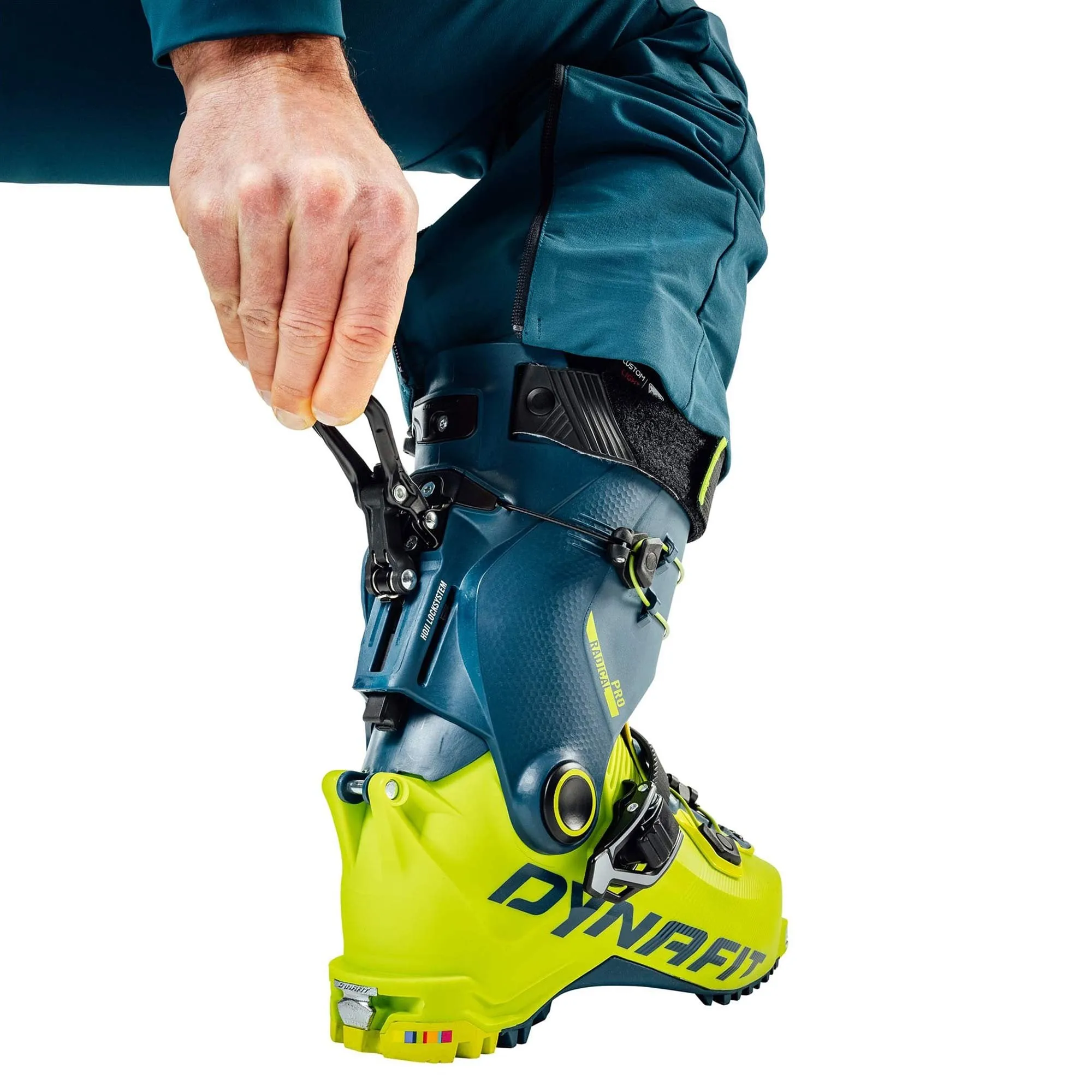 Radical Pro Ski Boot 2024 - Petrol/Lime Punch