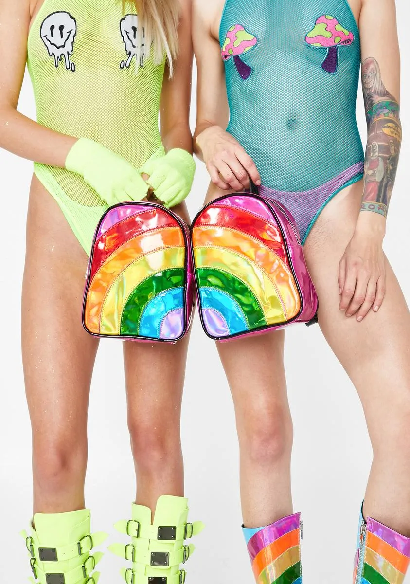 Rainbow Raverz BFF Backpack Set-