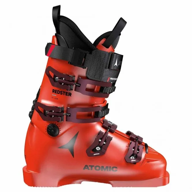 Redster TI 130 Ski Race Boot 2025 - Red/Black