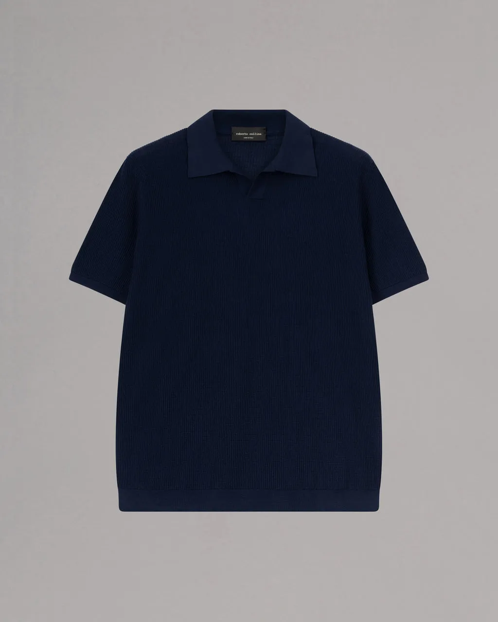 ROBERTO COLLINA Knitted Polo Shirt