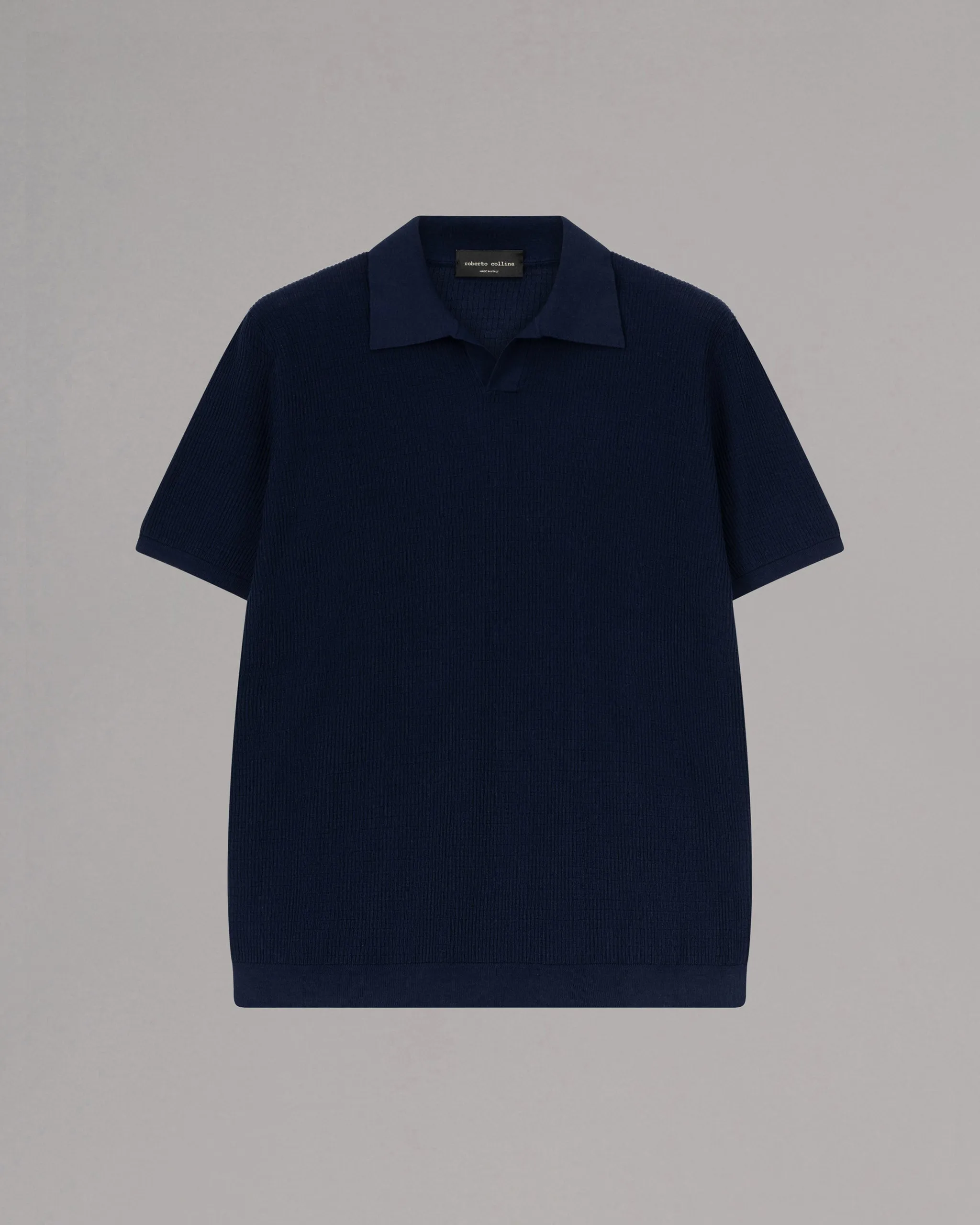 ROBERTO COLLINA Knitted Polo Shirt