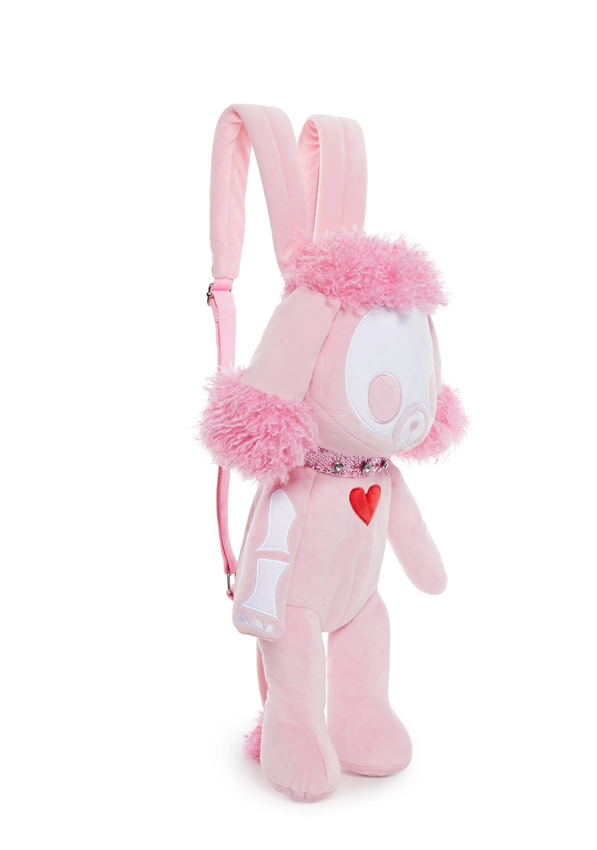 Roxie Poodle Plush Backpack-