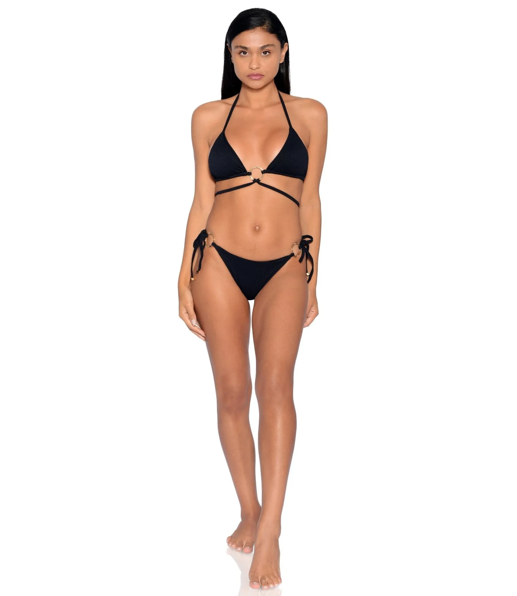 Saint-Tropez Bikini Set | Black