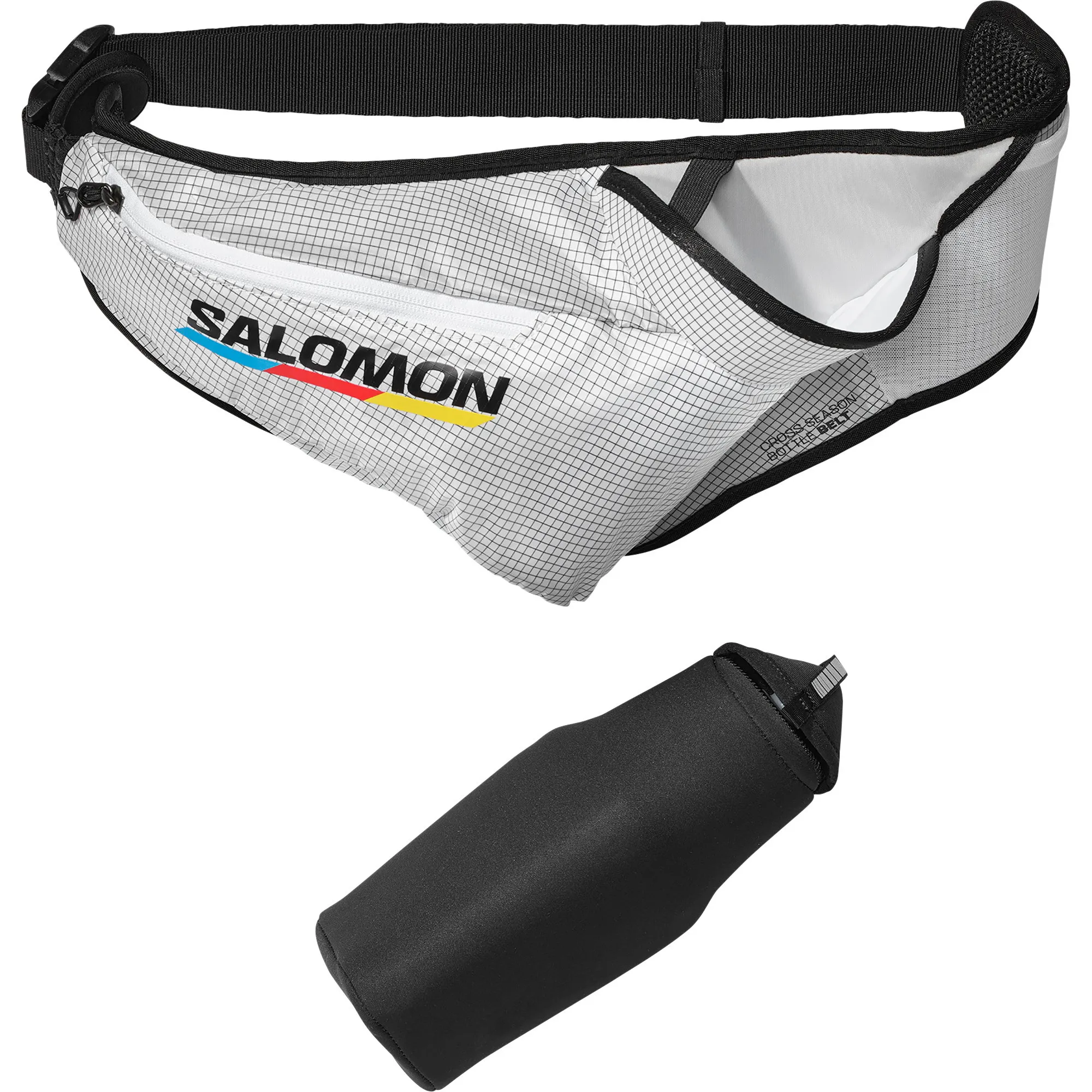 Salomon Cross Season Bottle Race Flag WHITE/BLACK/ | Buy Salomon Cross Season Bottle Race Flag WHITE/BLACK/ here | Outnorth