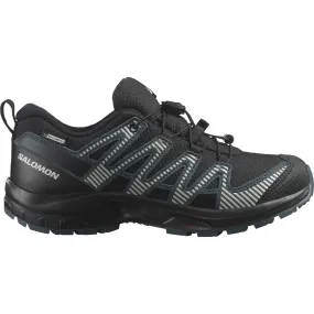 Salomon Juniors' XA Pro V8 ClimaSalomon Waterproof Black/Phantom/Dark Slate | Buy Salomon Juniors' XA Pro V8 ClimaSalo