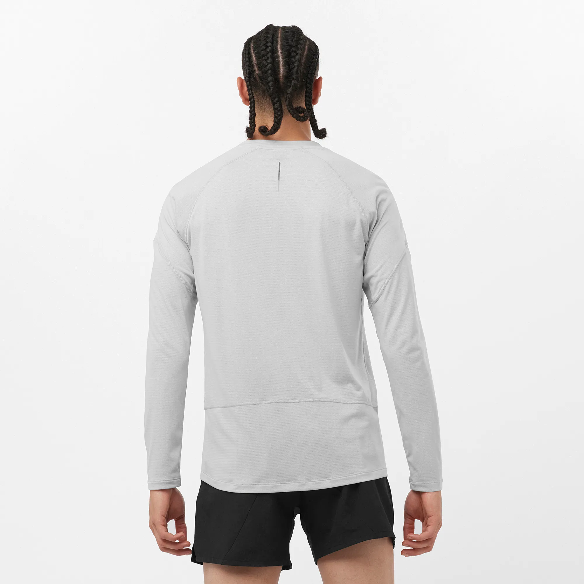 Salomon Men's Cross Run Top Gray Violet | Buy Salomon Men's Cross Run Top Gray Violet here | Outnorth