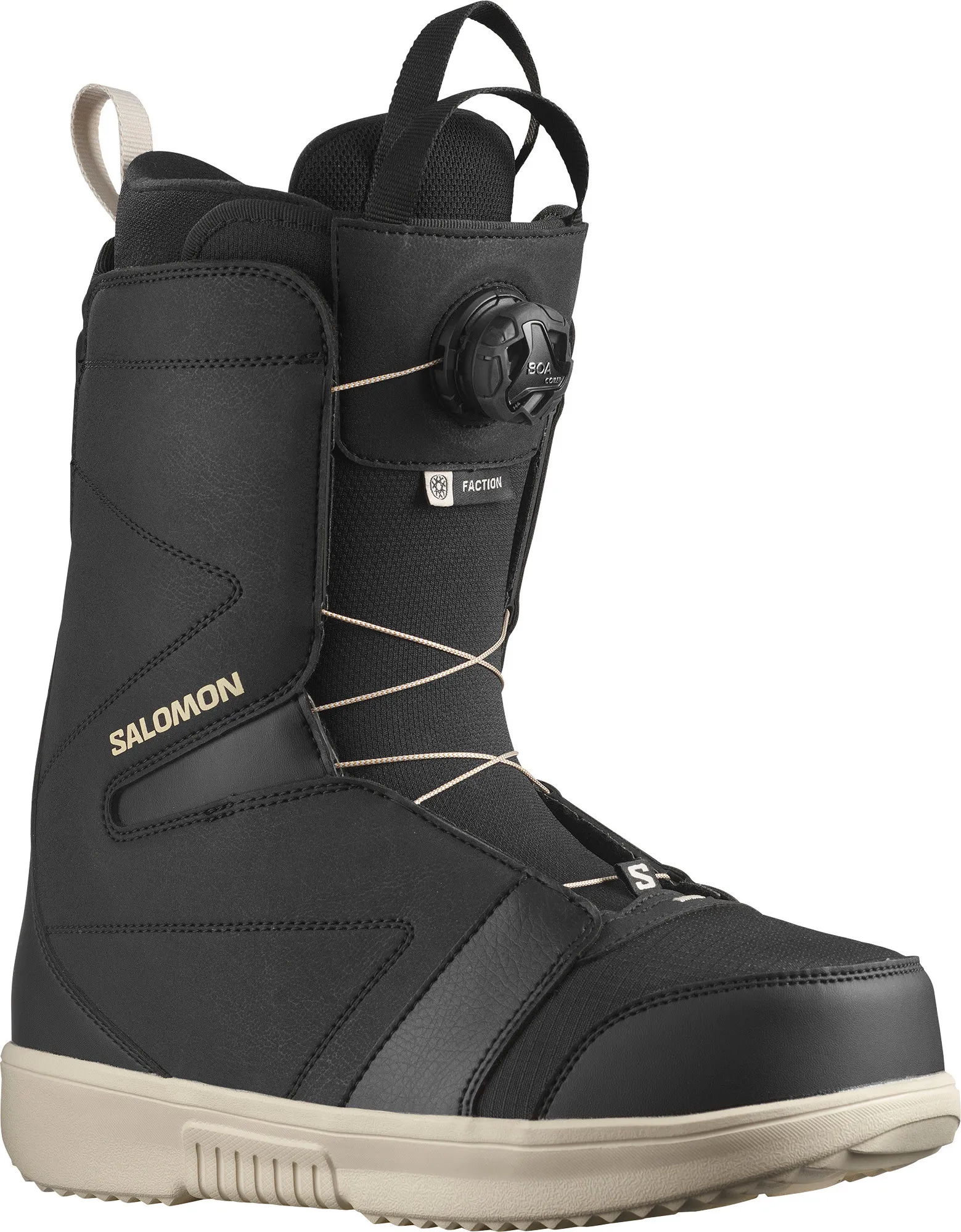 Salomon Men's Faction Boa Black/Black/Rainy Day | Buy Salomon Men's Faction Boa Black/Black/Rainy Day here | Outnorth