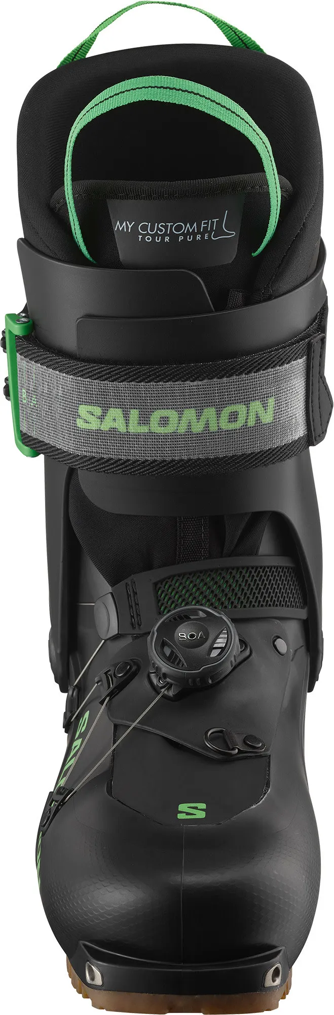 Salomon Men's MTN Summit Pure Black/Pastel Neon Green/Rainy Day | Buy Salomon Men's MTN Summit Pure Black/Pastel Neon 