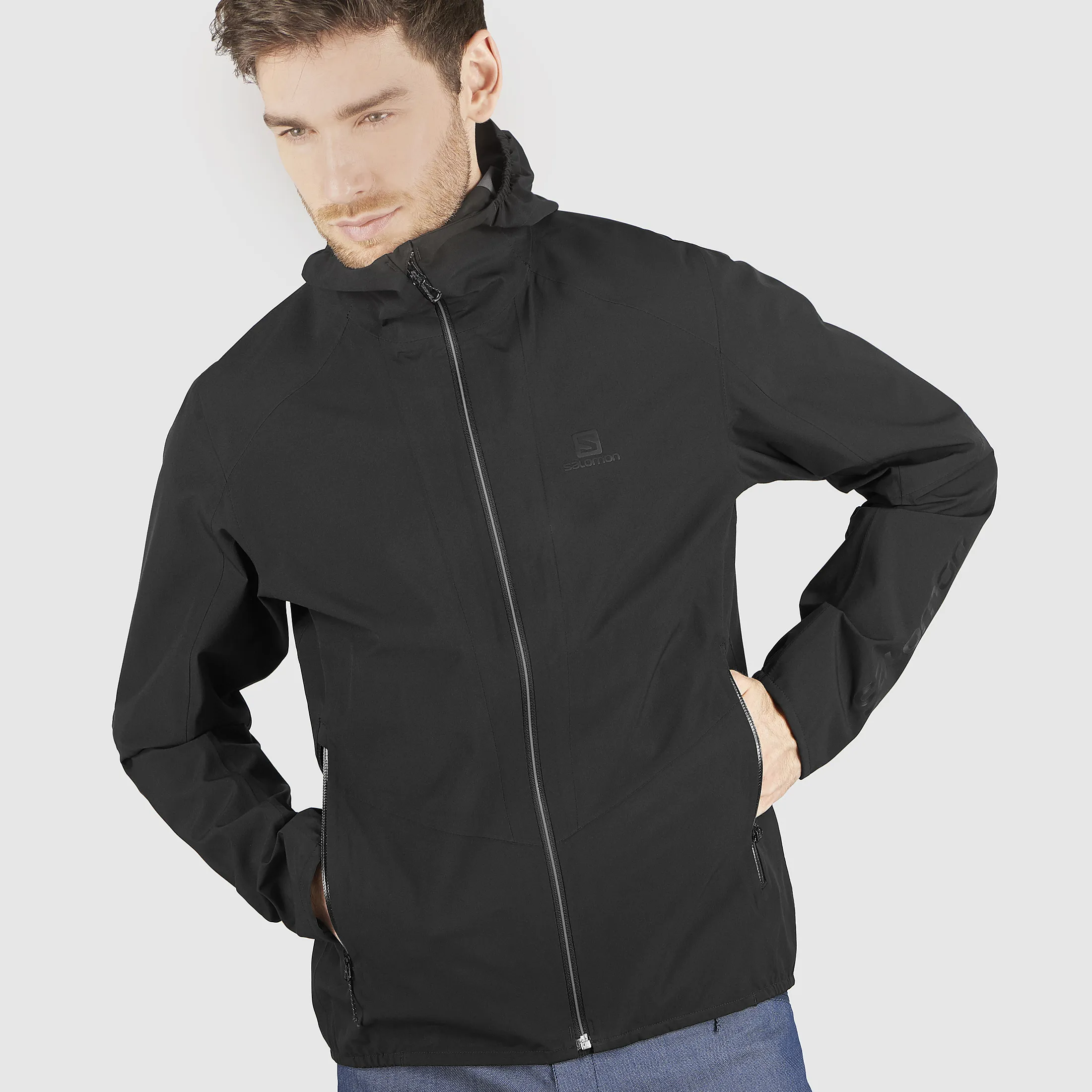 Salomon Men's Outline Jacket Black | Buy Salomon Men's Outline Jacket Black here | Outnorth