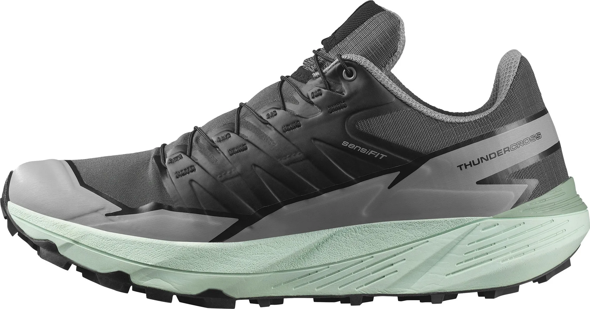 Salomon Men's Thundercross Asphalt/Sharkskin/Spray | Buy Salomon Men's Thundercross Asphalt/Sharkskin/Spray here | Out