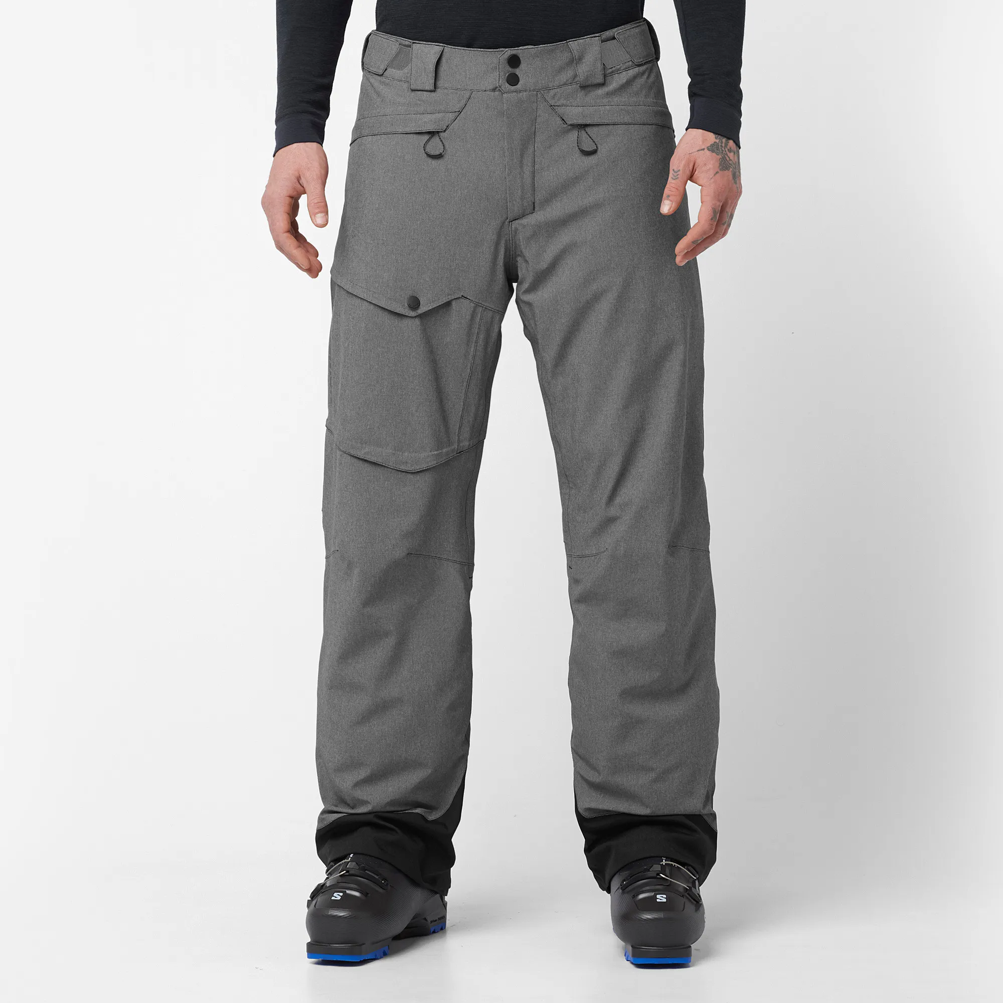 Salomon Men's Untracked Pants Deep Black/Heather | Buy Salomon Men's Untracked Pants Deep Black/Heather here | Outnort