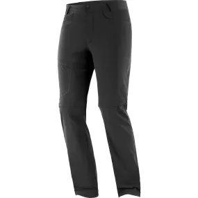 Salomon Men's Wayfarer Zip Off Pants Deep Black | Buy Salomon Men's Wayfarer Zip Off Pants Deep Black here | Outnorth